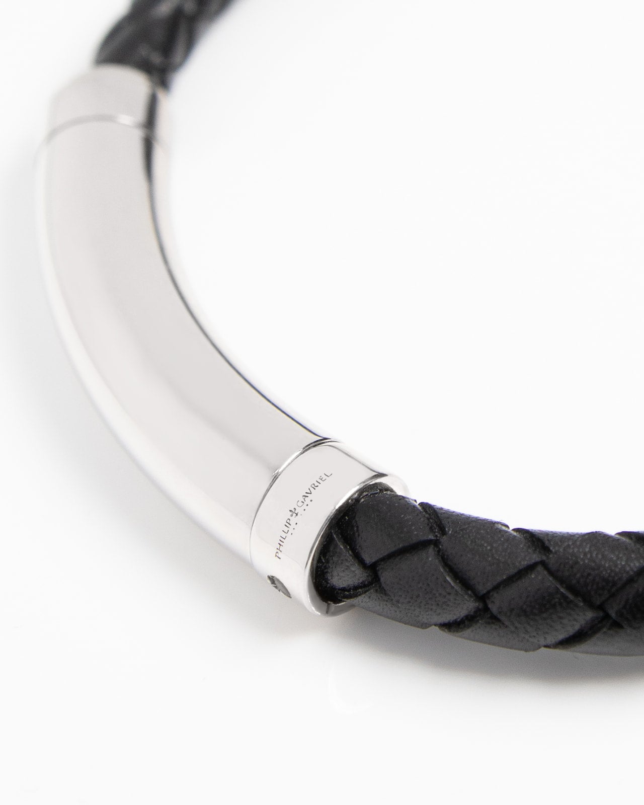 Braided Leather Men's Magnetic Bracelet