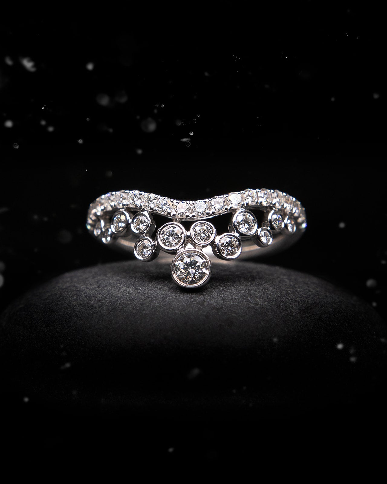 Micro Pave Diamond Crown
