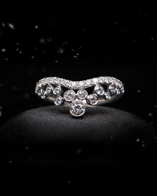 Micro Pave Diamond Crown